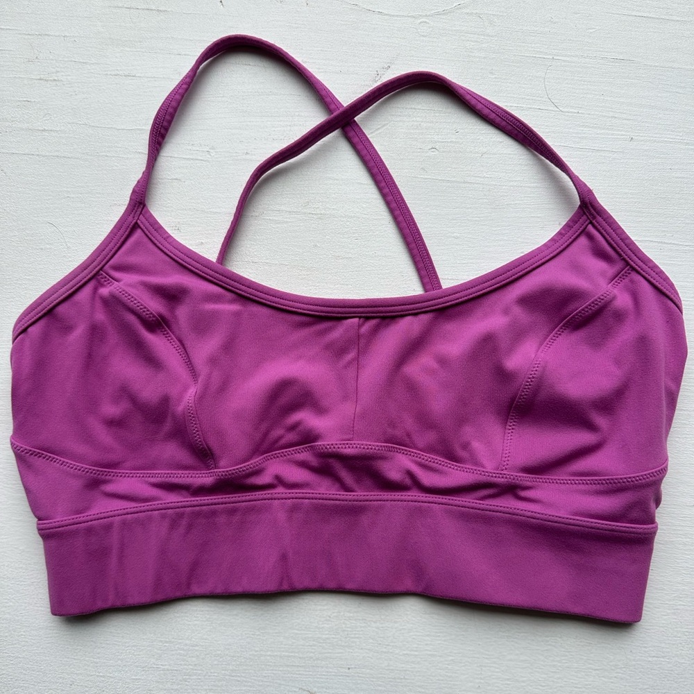 Varley cross back sports bra - medium